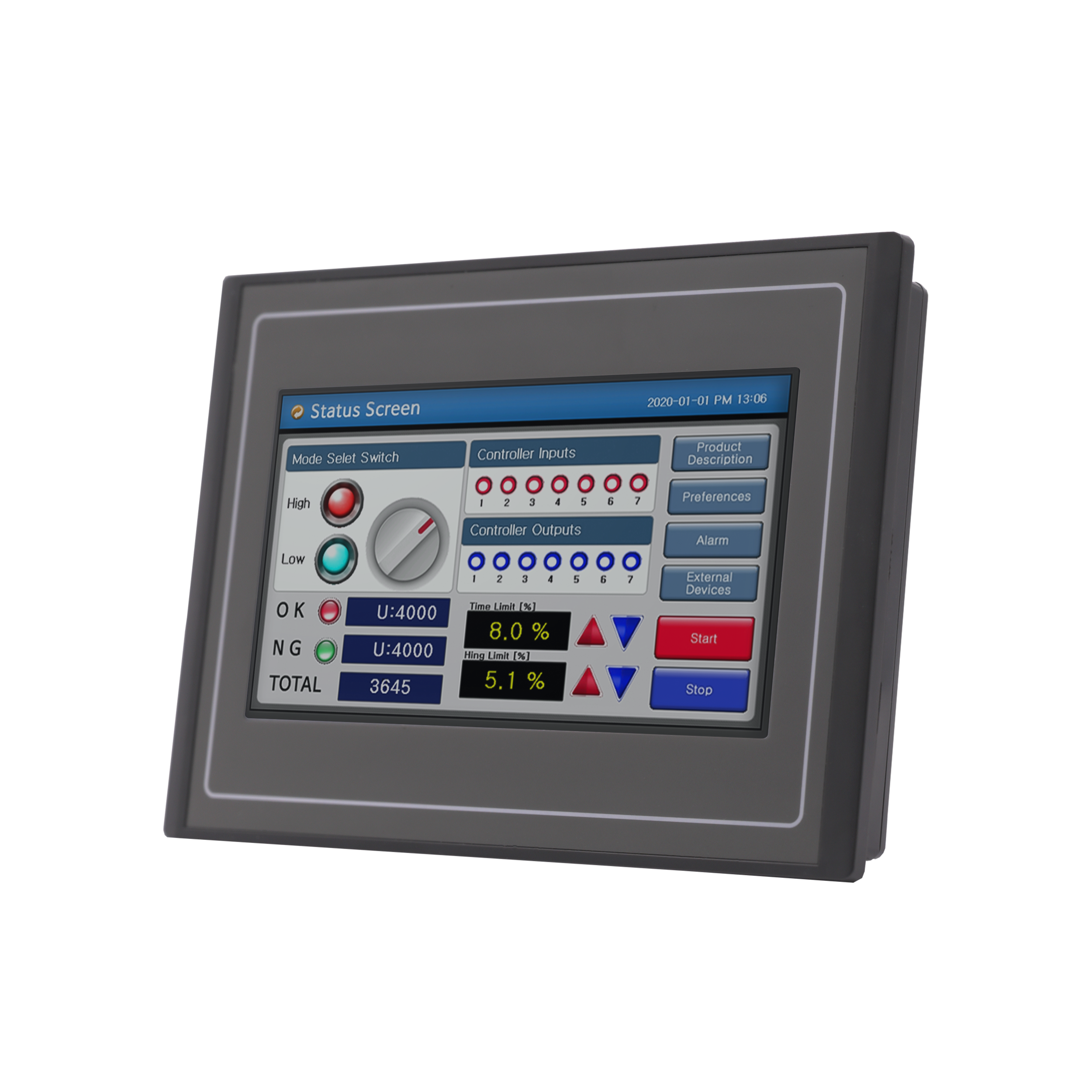 HMI 30 Series TFT Touch Pane