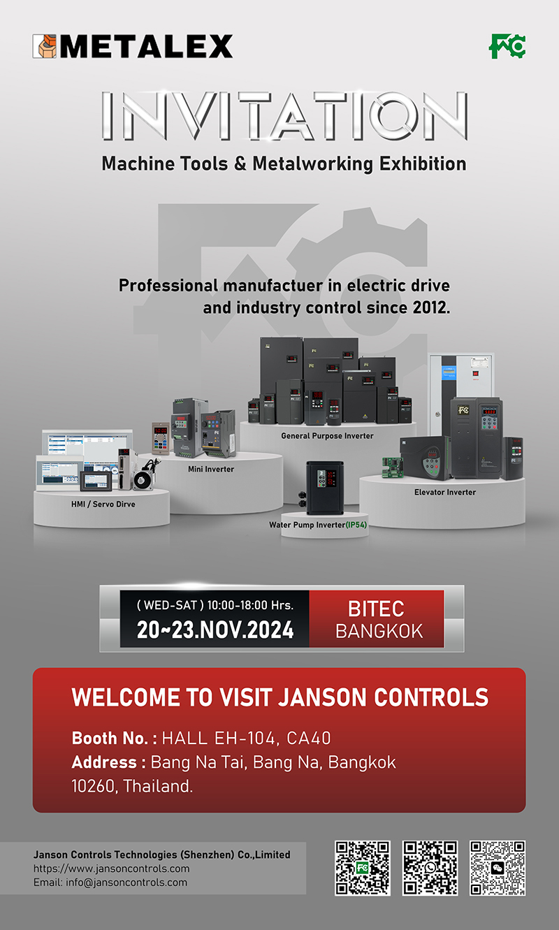 Metalex 2024 - مجموعات عناصر التحكم Janson الإبحار
